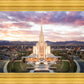 Oquirrh Mountain Aerial Sunset