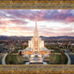 Oquirrh Mountain Aerial Sunset