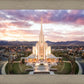 Oquirrh Mountain Aerial Sunset