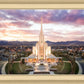 Oquirrh Mountain Aerial Sunset