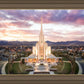 Oquirrh Mountain Aerial Sunset