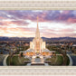 Oquirrh Mountain Aerial Sunset