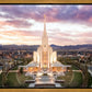 Oquirrh Mountain Aerial Sunset