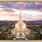 Oquirrh Mountain Aerial Sunset