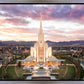 Oquirrh Mountain Aerial Sunset
