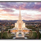 Oquirrh Mountain Aerial Sunset