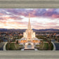 Oquirrh Mountain Aerial Sunset