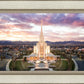 Oquirrh Mountain Aerial Sunset