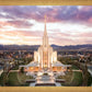 Oquirrh Mountain Aerial Sunset