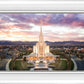 Oquirrh Mountain Aerial Sunset