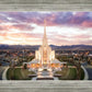 Oquirrh Mountain Aerial Sunset