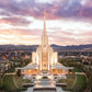 Oquirrh Mountain Aerial Sunset