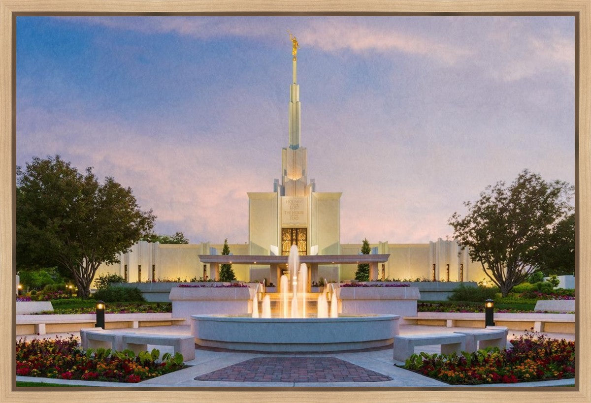 Denver Temple 02 Gallery Wrap
