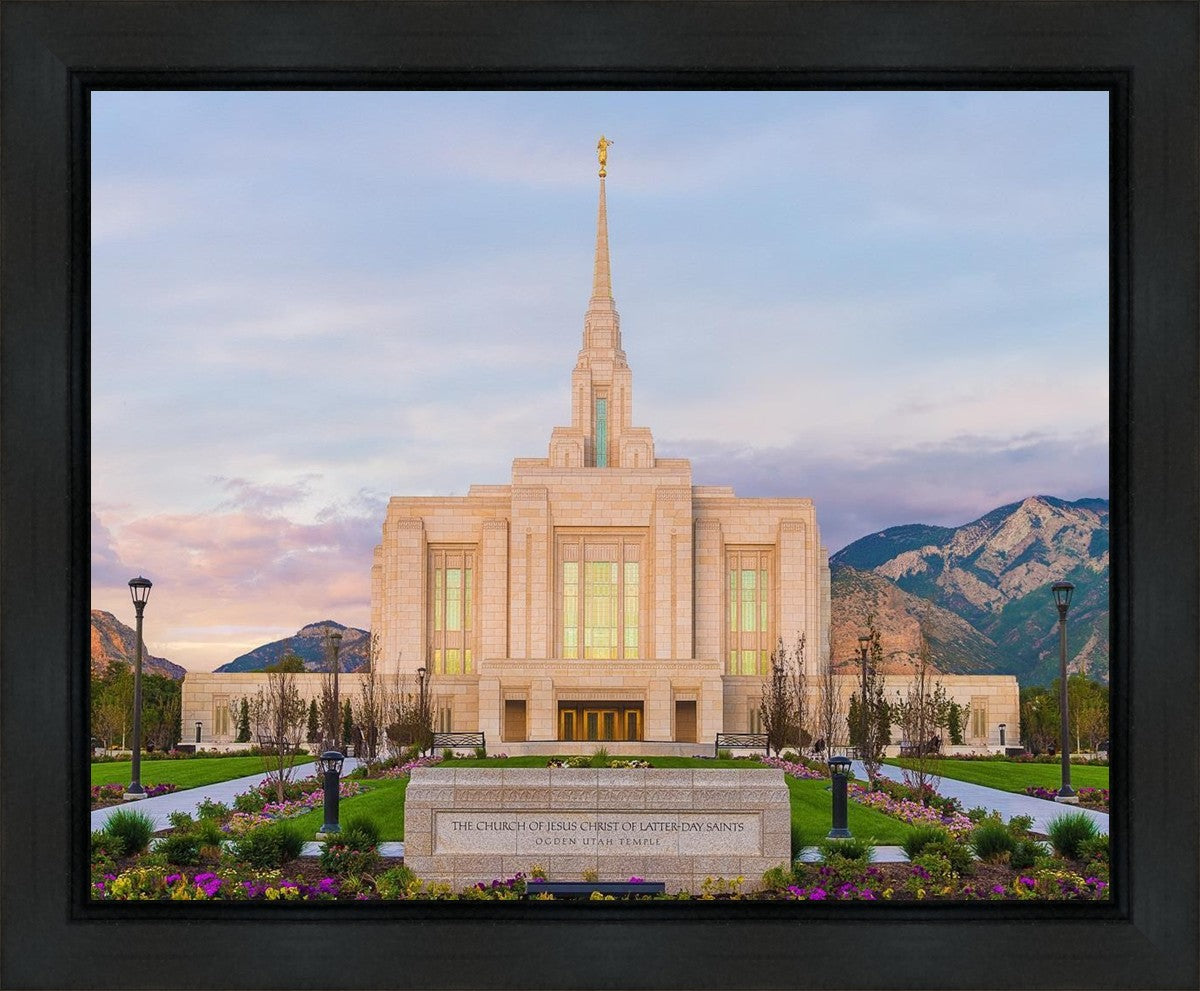 Ogden Temple 08 Gallery Wrap