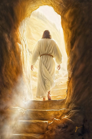 On The Third Day Large Wall Art Gallery Wrap