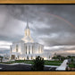 Orem Rainbow Sunrise Large Wall Art