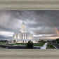 Orem Rainbow Sunrise Large Wall Art