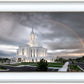 Orem Rainbow Sunrise Large Wall Art