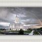 Orem Rainbow Sunrise Large Wall Art