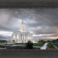 Orem Rainbow Sunrise Large Wall Art