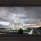 Orem Rainbow Sunrise Large Wall Art