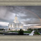 Orem Rainbow Sunrise Large Wall Art