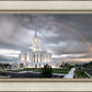 Orem Rainbow Sunrise Large Wall Art