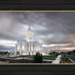 Orem Rainbow Sunrise Large Wall Art