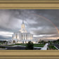 Orem Rainbow Sunrise Large Wall Art