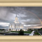 Orem Rainbow Sunrise Large Wall Art