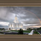 Orem Rainbow Sunrise Large Wall Art