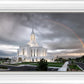 Orem Rainbow Sunrise Large Wall Art