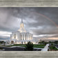 Orem Rainbow Sunrise Large Wall Art