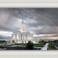 Orem Rainbow Sunrise Large Wall Art