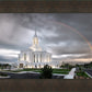 Orem Rainbow Sunrise Large Wall Art