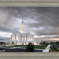 Orem Rainbow Sunrise Large Wall Art