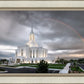 Orem Rainbow Sunrise Large Wall Art