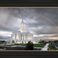 Orem Rainbow Sunrise Large Wall Art