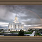 Orem Rainbow Sunrise Large Wall Art