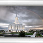 Orem Rainbow Sunrise Large Wall Art