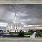 Orem Rainbow Sunrise Large Wall Art