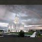 Orem Rainbow Sunrise Large Wall Art