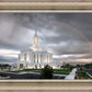 Orem Rainbow Sunrise Large Wall Art