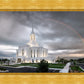 Orem Rainbow Sunrise Large Wall Art