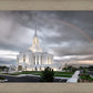 Orem Rainbow Sunrise Large Wall Art