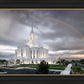 Orem Rainbow Sunrise Large Wall Art