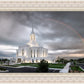 Orem Rainbow Sunrise Large Wall Art