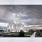 Orem Rainbow Sunrise Large Wall Art