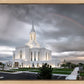 Orem Rainbow Sunrise Large Wall Art