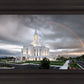 Orem Rainbow Sunrise Large Wall Art